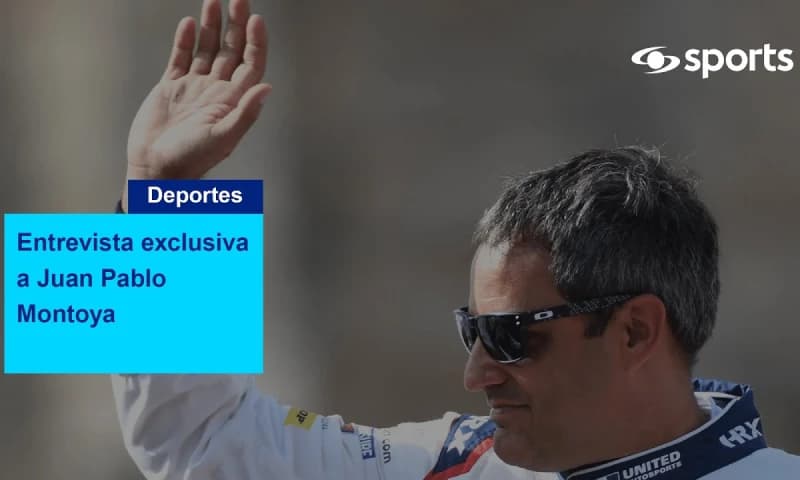 Juan Pablo Montoya, en exclusiva con Caracol Sports: pasado y presente del automovilismo.